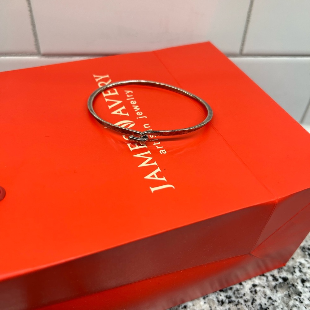 James Avery Hammered Hook Bracelet